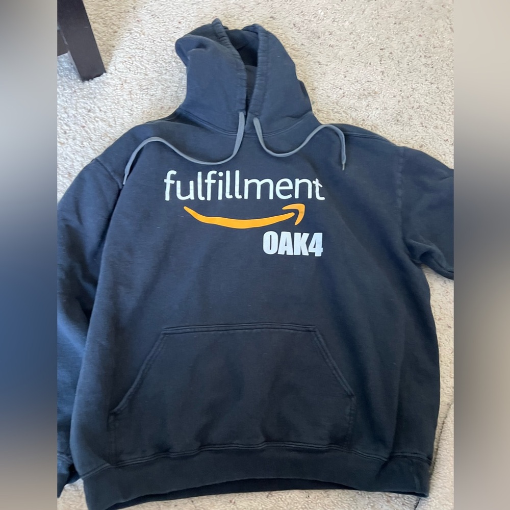 Gildan Black Amazon  Fulfillment Hoodie